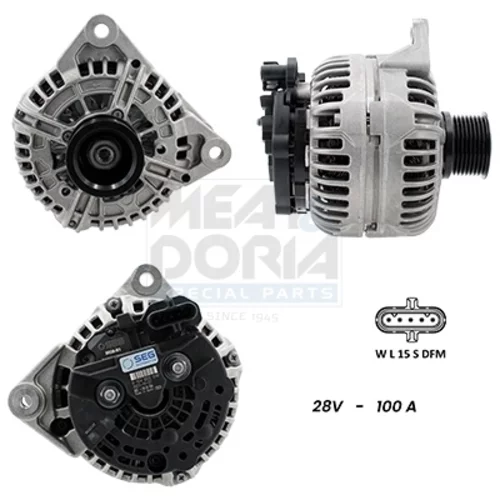 Alternátor MEAT & DORIA 5610079G