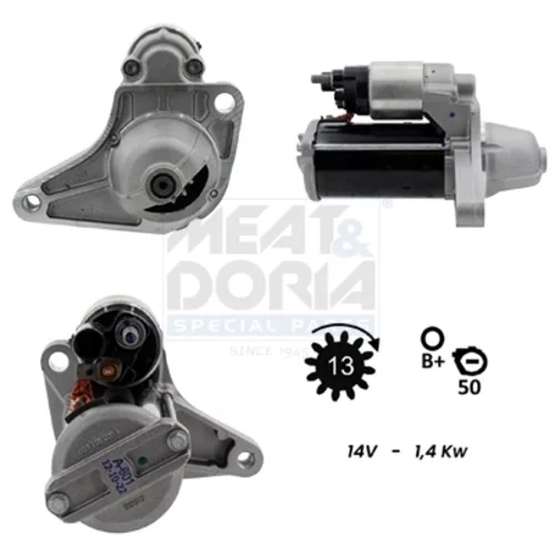 Štartér MEAT & DORIA 5010054G