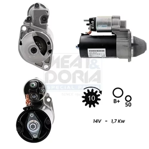 Štartér MEAT & DORIA 5010061G