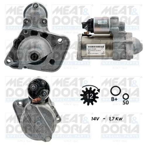 Štartér MEAT & DORIA 5010352G