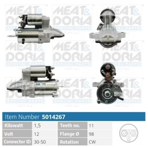 Štartér 5014267 (MEAT & DORIA)