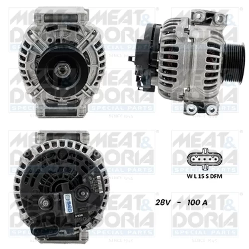 Alternátor MEAT & DORIA 5610085G