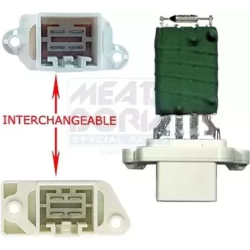 Odpor vnútorného ventilátora MEAT & DORIA 667376