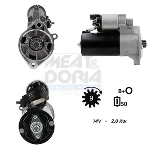 Štartér MEAT & DORIA 5010162G