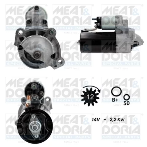 Štartér MEAT & DORIA 5010542G