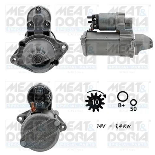 Štartér MEAT & DORIA 5010966G