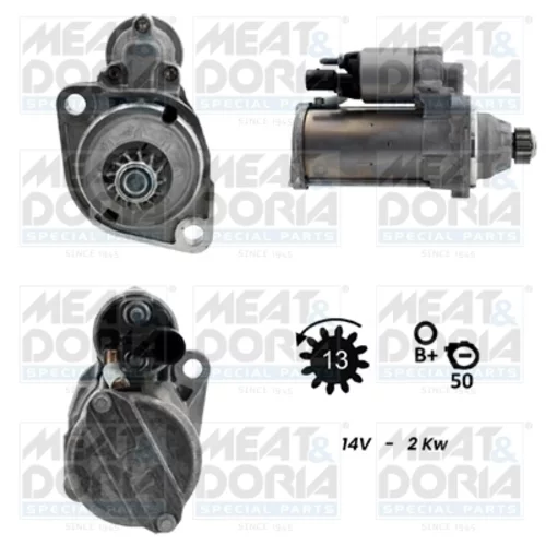 Štartér MEAT & DORIA 5010986G