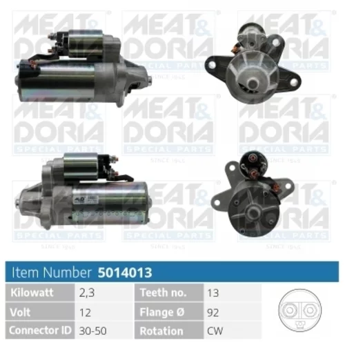 Štartér MEAT & DORIA 5014013
