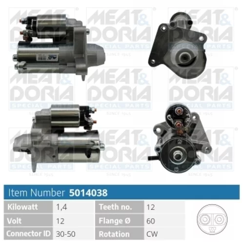 Štartér 5014038 (MEAT & DORIA)