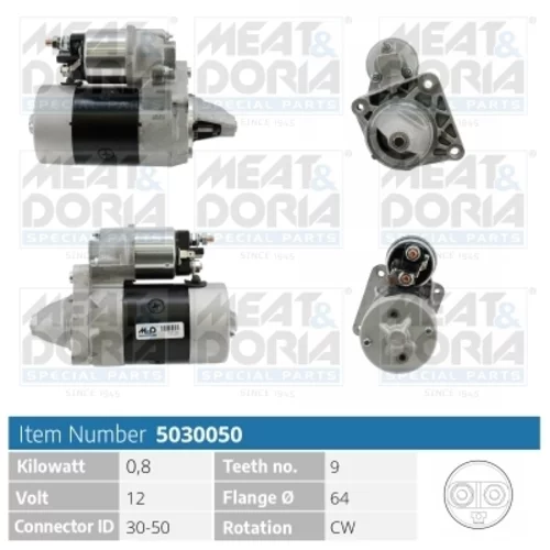 Štartér MEAT & DORIA 5030050