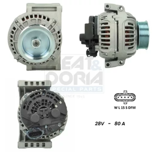 Alternátor MEAT & DORIA 5610016G