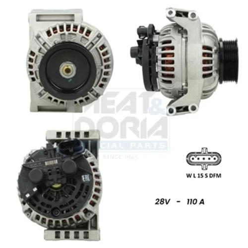 Alternátor MEAT & DORIA 5610080G