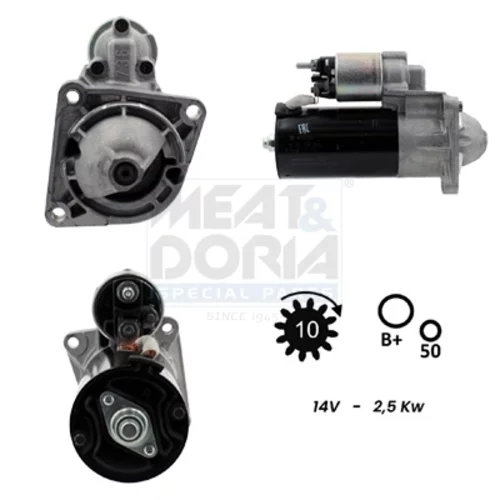 Štartér MEAT & DORIA 5010185G