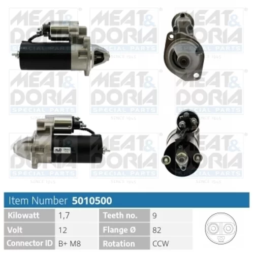 Štartér MEAT & DORIA 5010500