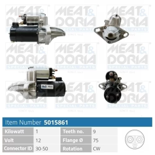 Štartér MEAT & DORIA 5015861