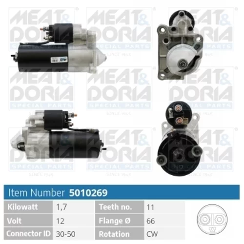 Štartér MEAT & DORIA 5010269