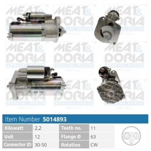 Štartér 5014893 (MEAT & DORIA)