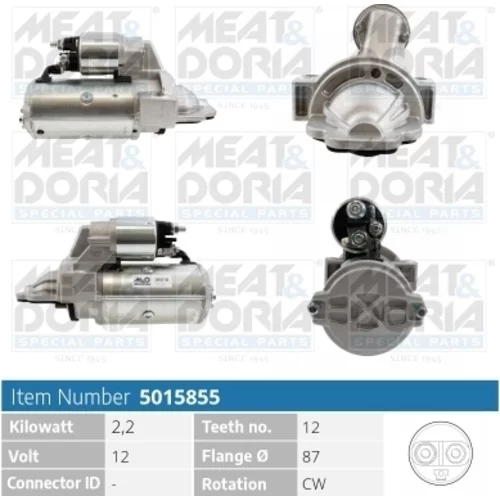 Štartér MEAT & DORIA 5015855