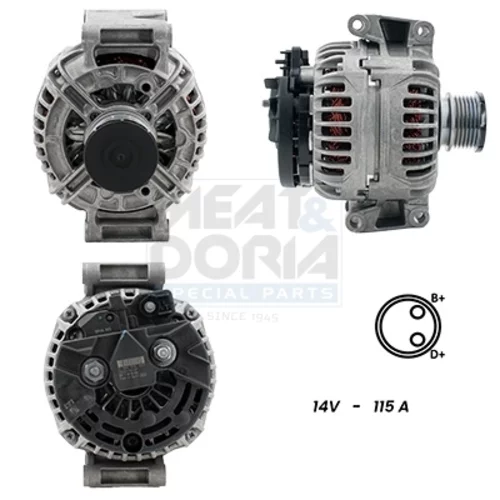 Alternátor MEAT & DORIA 5510096G
