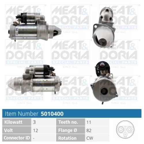 Štartér MEAT & DORIA 5010400