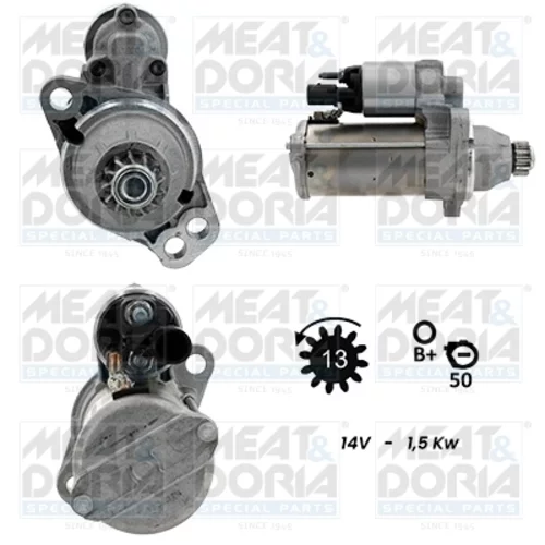 Štartér MEAT & DORIA 5010471G