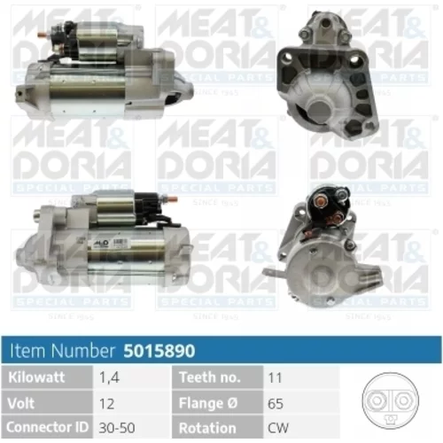 Štartér MEAT & DORIA 5015890