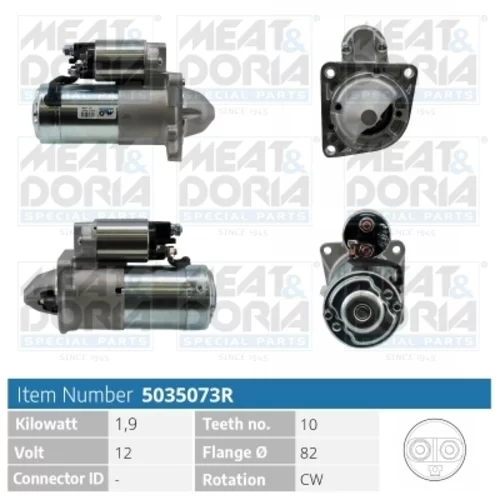 Štartér MEAT & DORIA 5035073R