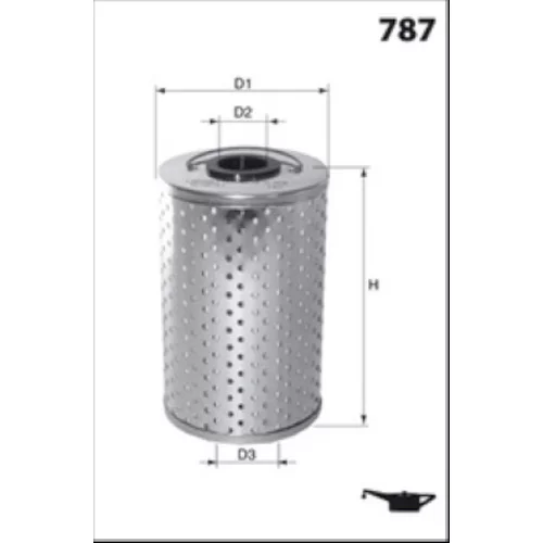 Olejový filter ELH4702 /MECAFILTER/ - obr. 1