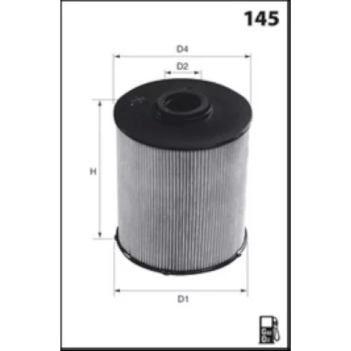 Palivový filter ELG5315 /MECAFILTER/ - obr. 1