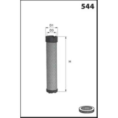 Filter sekundárneho vzduchu FA3501 /MECAFILTER/ - obr. 1