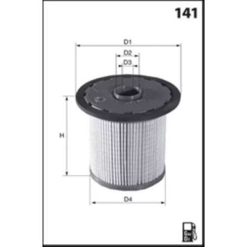 Palivový filter ELG5586 /MECAFILTER/ - obr. 1