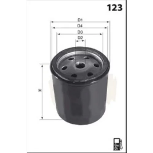 Palivový filter ELG5502 /MECAFILTER/ - obr. 1