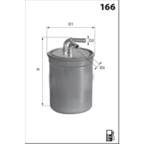 Palivový filter ELG5340 /MECAFILTER/ - obr. 1