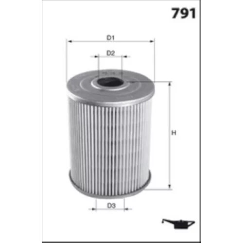 Hydraulický filter automatickej prevodovky EHY8201 /MECAFILTER/ - obr. 1