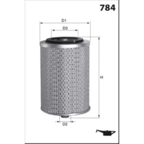 Olejový filter ELH4703 /MECAFILTER/ - obr. 1