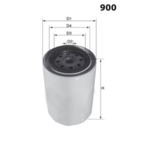 Filter chladiva ELO8000 /MECAFILTER/ - obr. 1