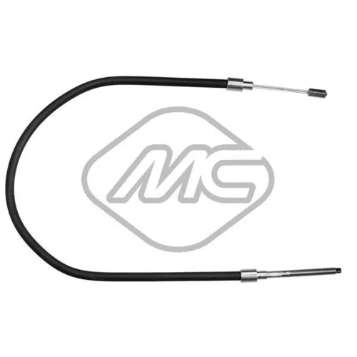 Ťažné lanko parkovacej brzdy Metalcaucho 80802