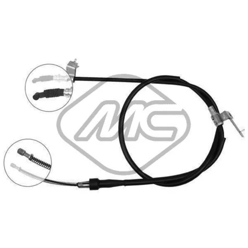 Ťažné lanko parkovacej brzdy Metalcaucho 82217
