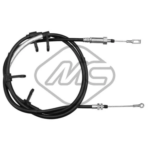 Ťažné lanko parkovacej brzdy Metalcaucho 80853