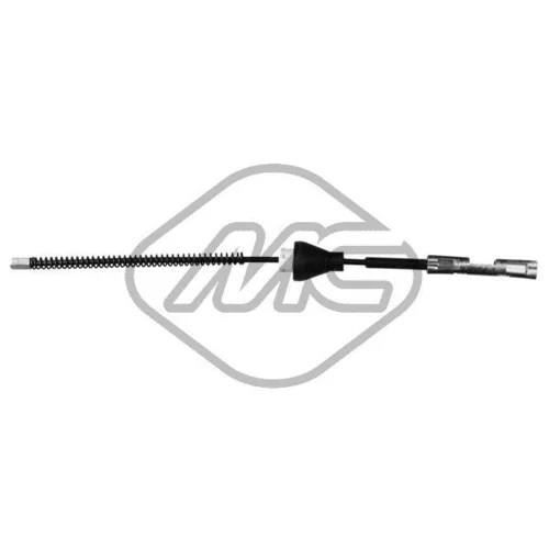 Ťažné lanko parkovacej brzdy Metalcaucho 81829