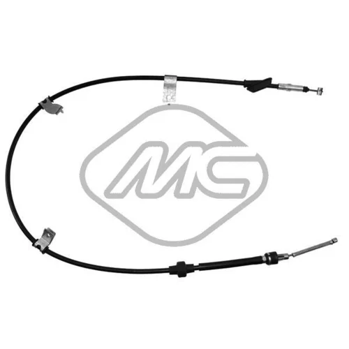 Ťažné lanko parkovacej brzdy Metalcaucho 82165