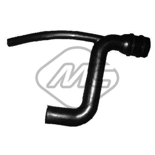 Potrubie EGR ventilu Metalcaucho 09370
