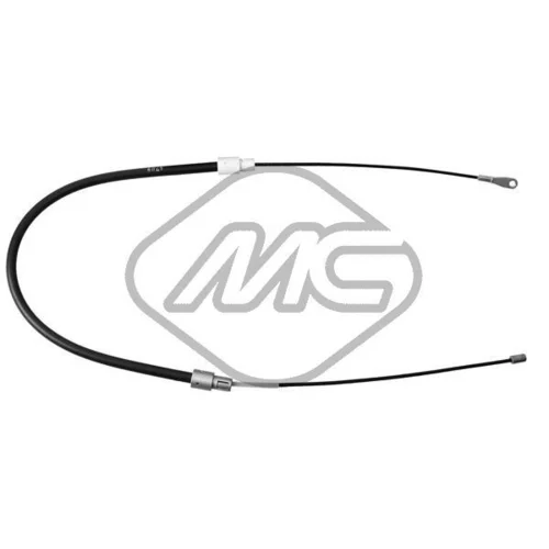 Ťažné lanko parkovacej brzdy Metalcaucho 80946