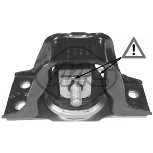 Uloženie motora Metalcaucho 05142