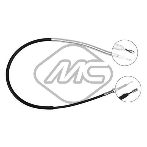 Ťažné lanko parkovacej brzdy Metalcaucho 80818