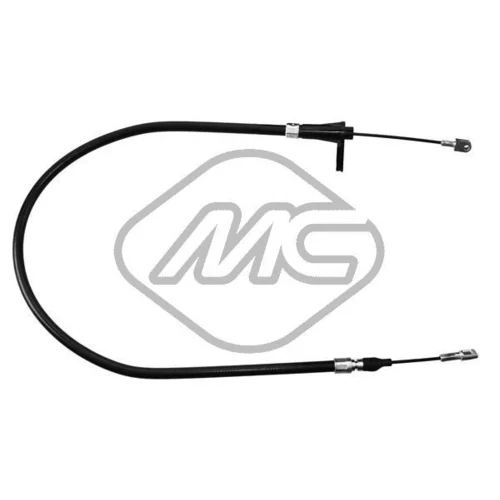 Ťažné lanko parkovacej brzdy Metalcaucho 80109