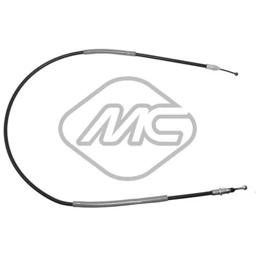 Ťažné lanko parkovacej brzdy Metalcaucho 80156