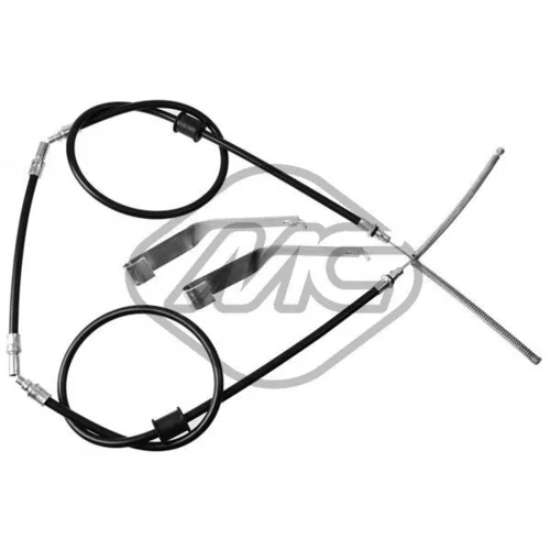 Ťažné lanko parkovacej brzdy Metalcaucho 80327
