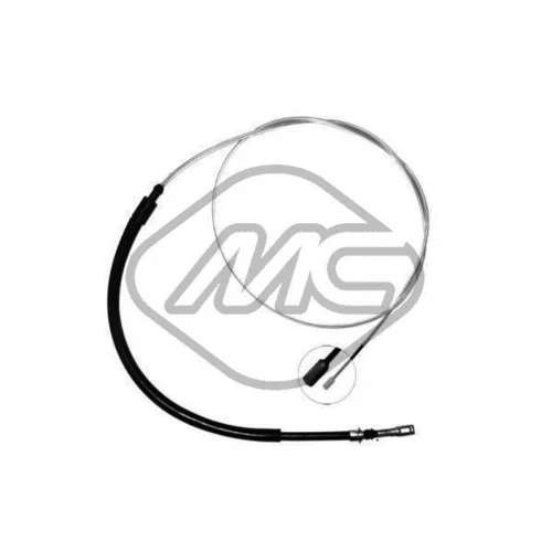 Ťažné lanko parkovacej brzdy Metalcaucho 80206