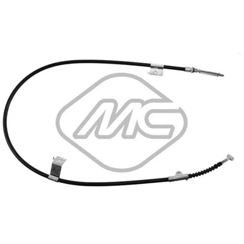 Ťažné lanko parkovacej brzdy Metalcaucho 80361